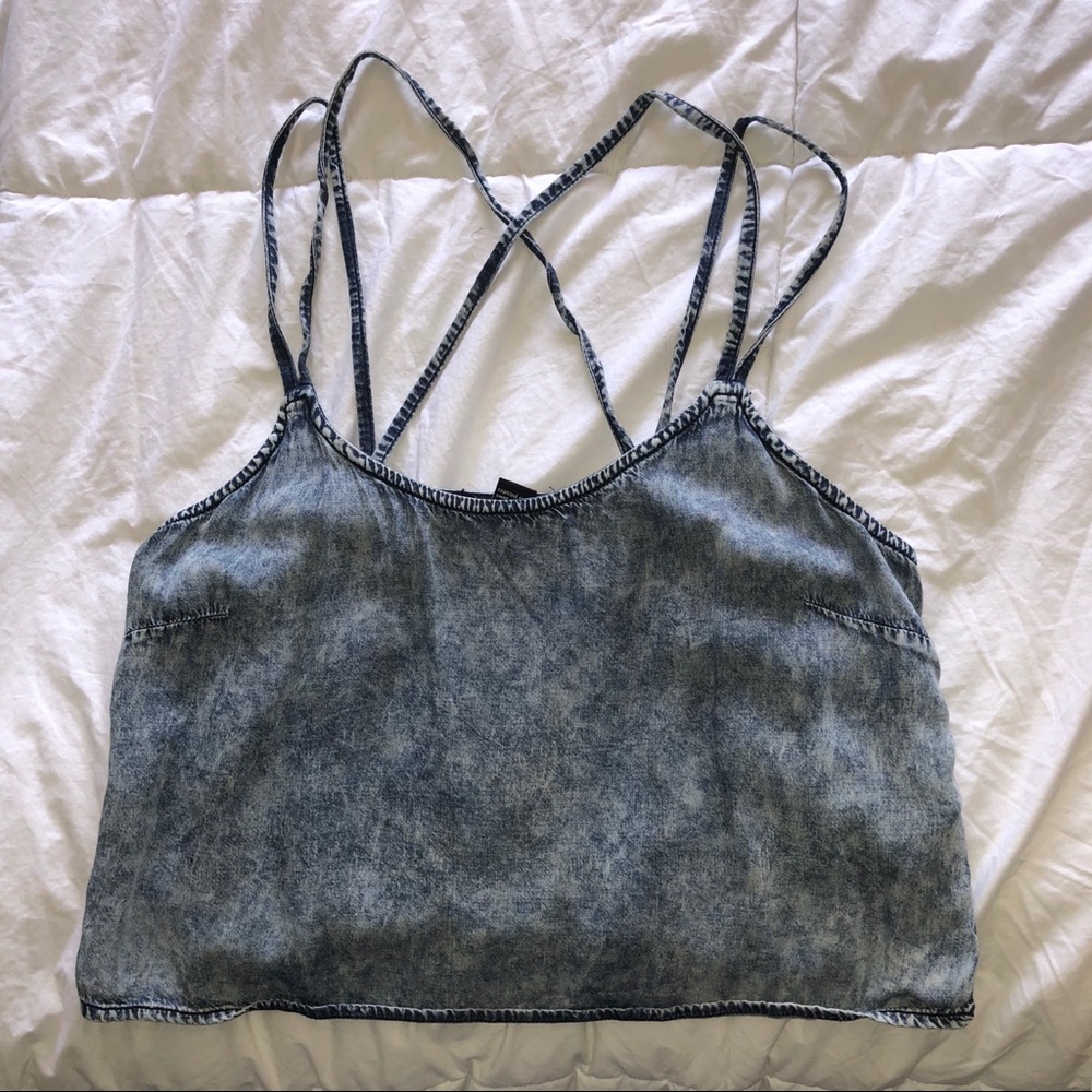 Strappy crop top